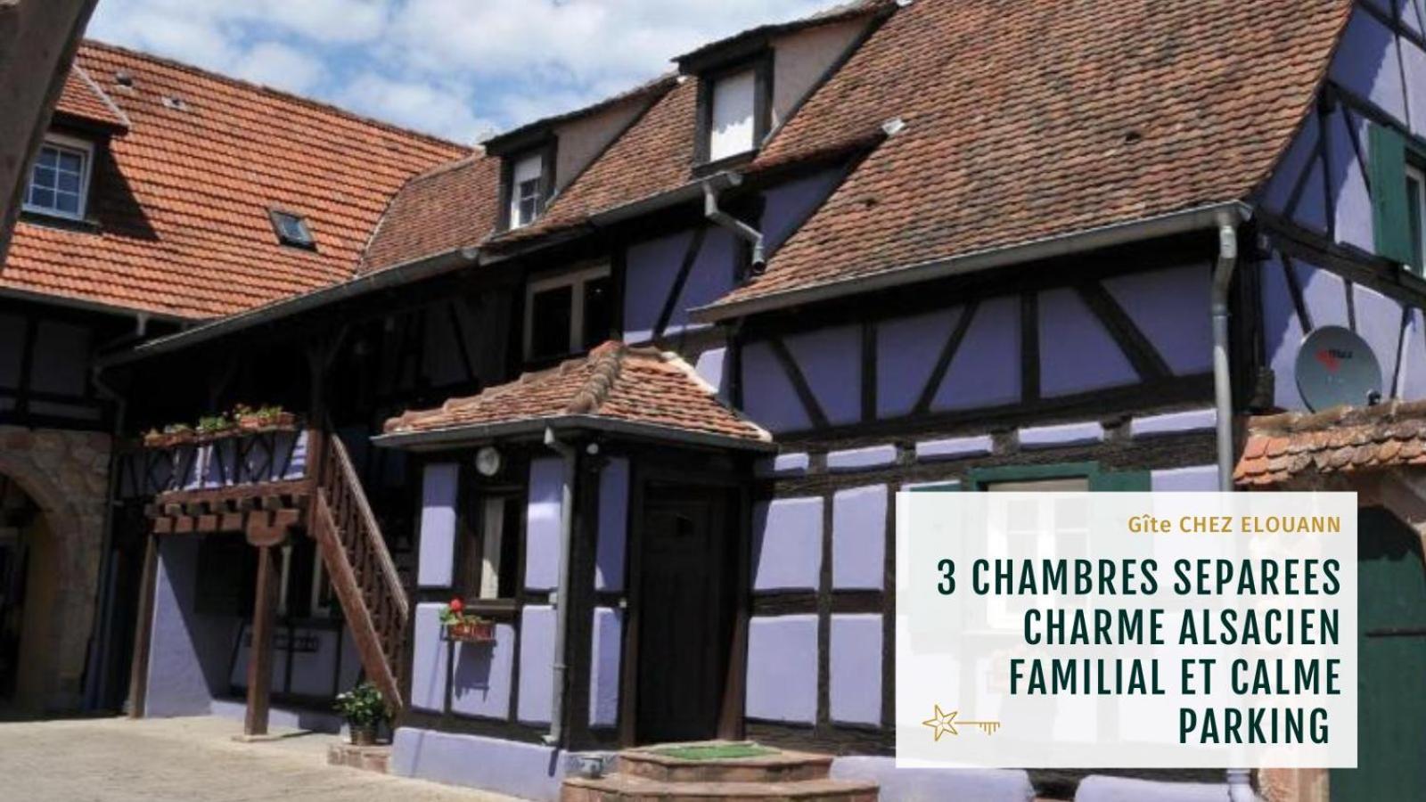 Gite Elouann Familial Spacieux Calme Ebersheim Экстерьер фото